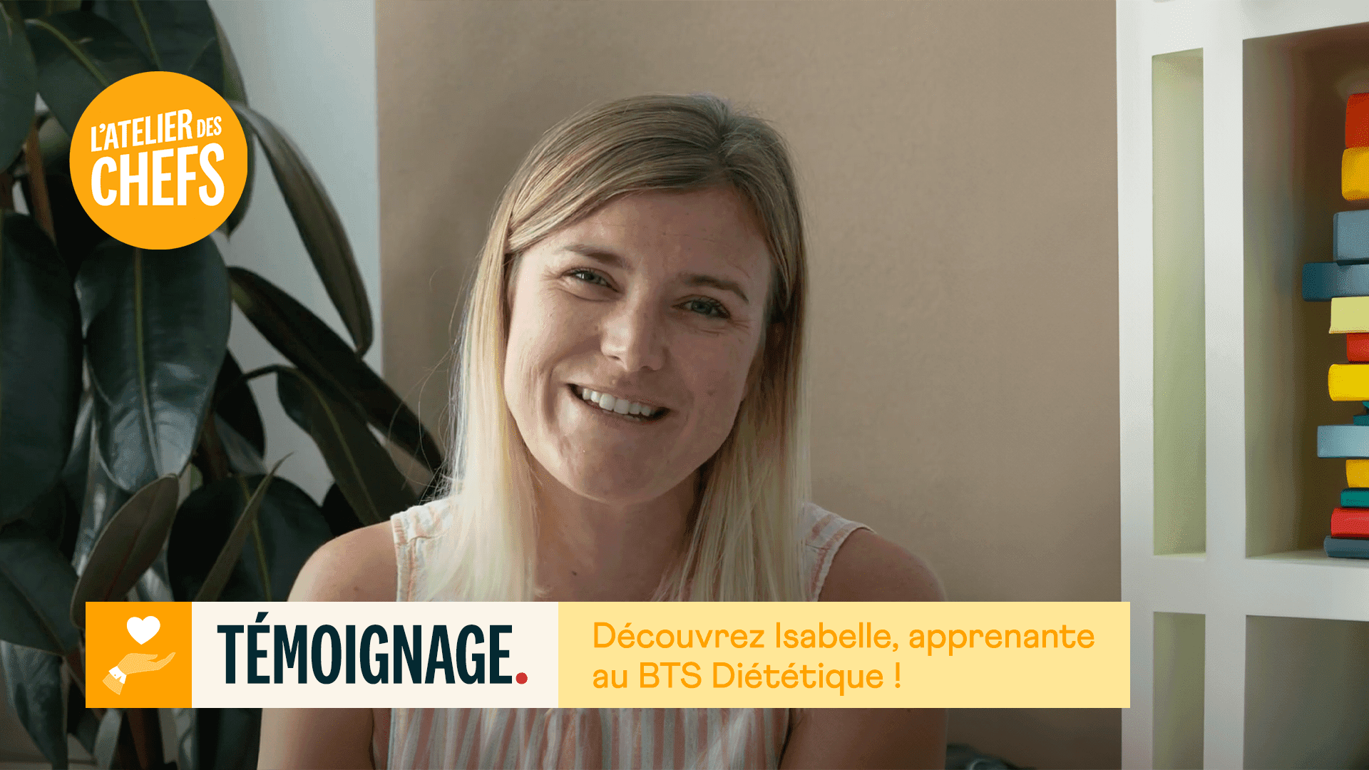 Rencontrez Isabelle, apprenante du BTS Diététique