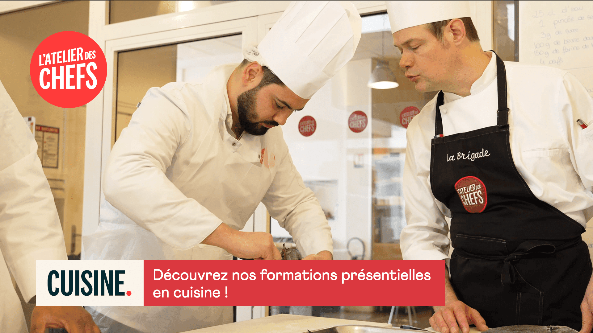 Pourquoi faire une formation présentielle avec L’atelier des Chefs ?