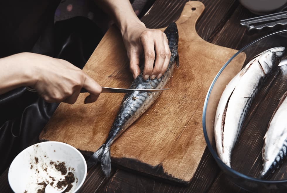 Travail du poisson (lever un filet, cuissons, fumet) 