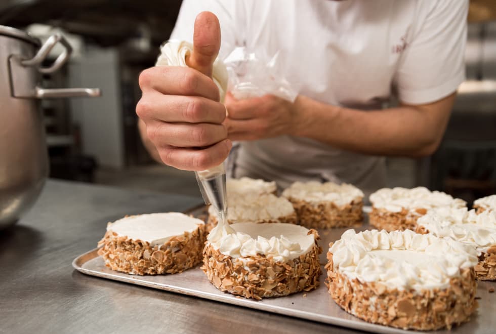 Dessert à l'assiette 