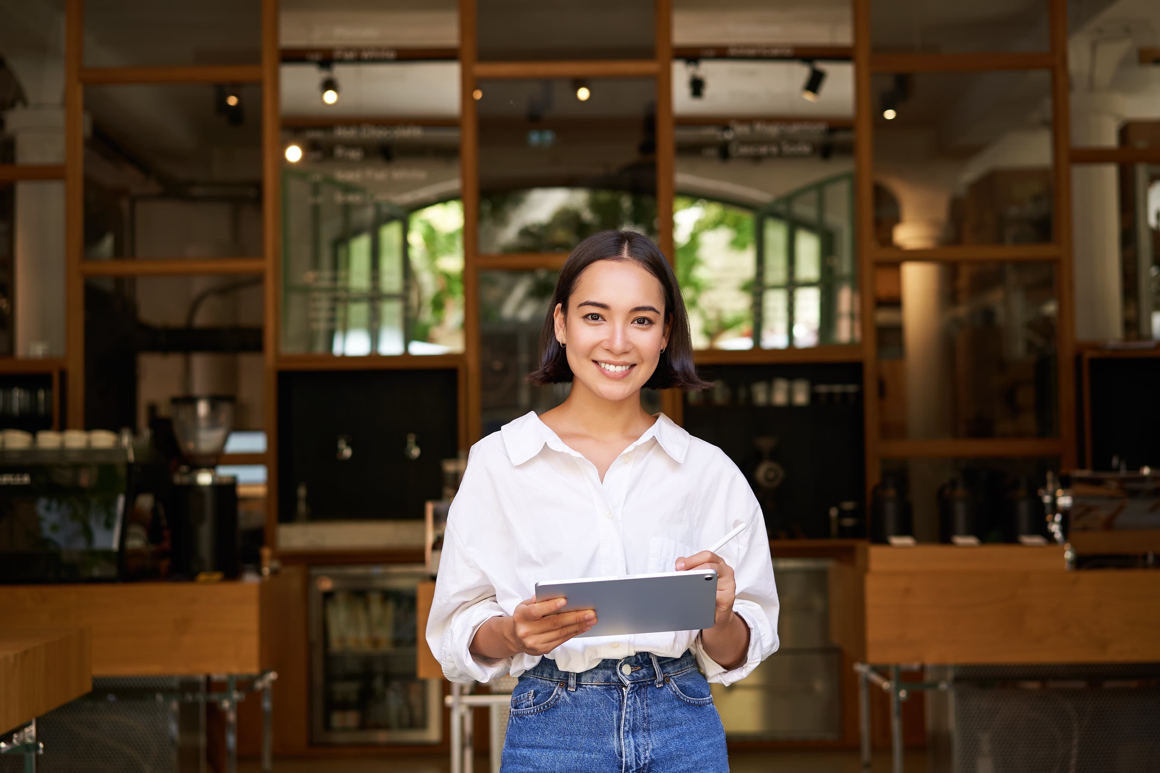 Manager de restaurant ou de café végétalien