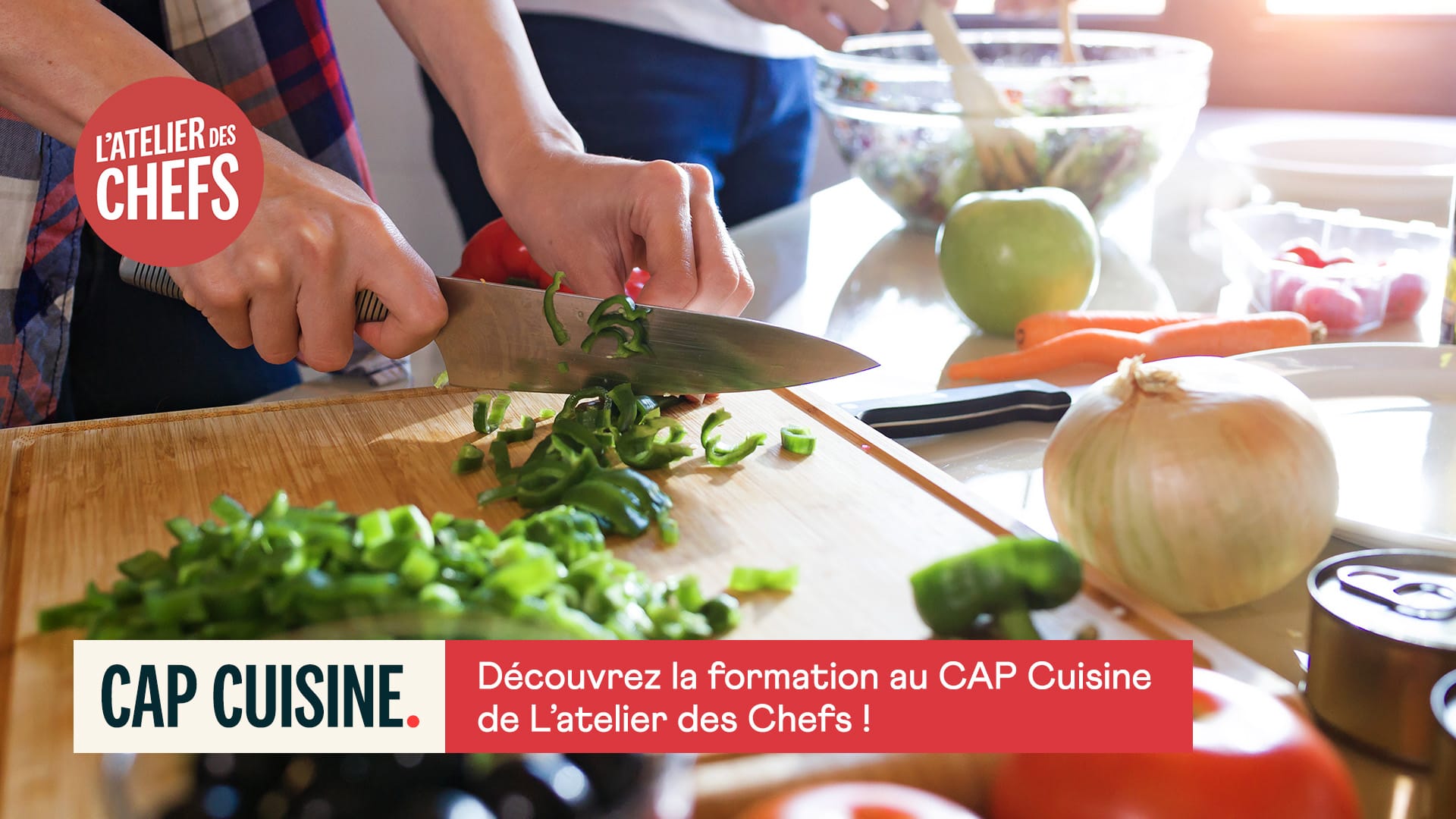 Formez-vous avec L'atelier des Chefs !