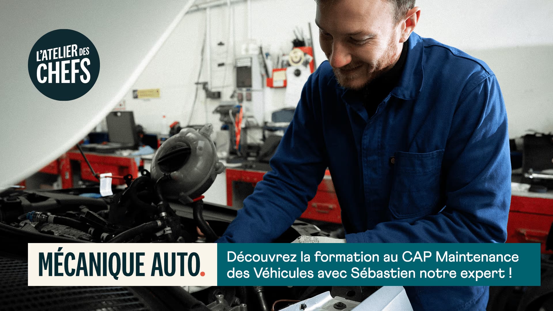 Présentation de la formation CAP Maintenance des Véhicules - Option véhicules légers