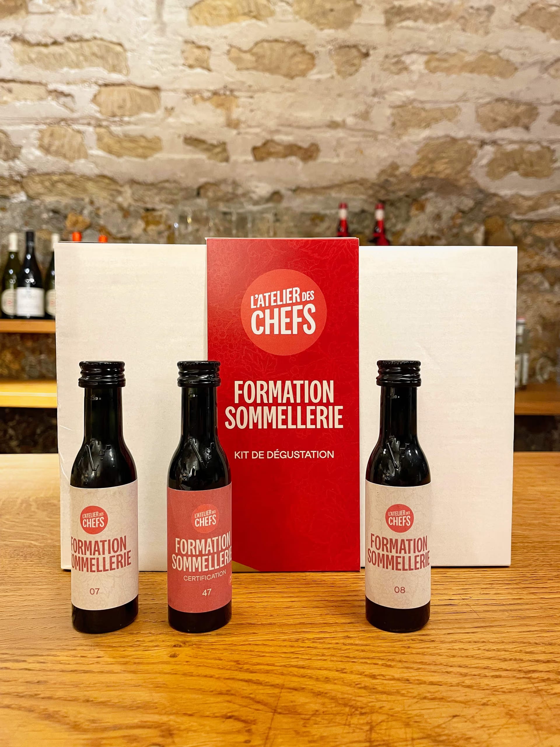 Un kit de 48 vinottes livré chez vous