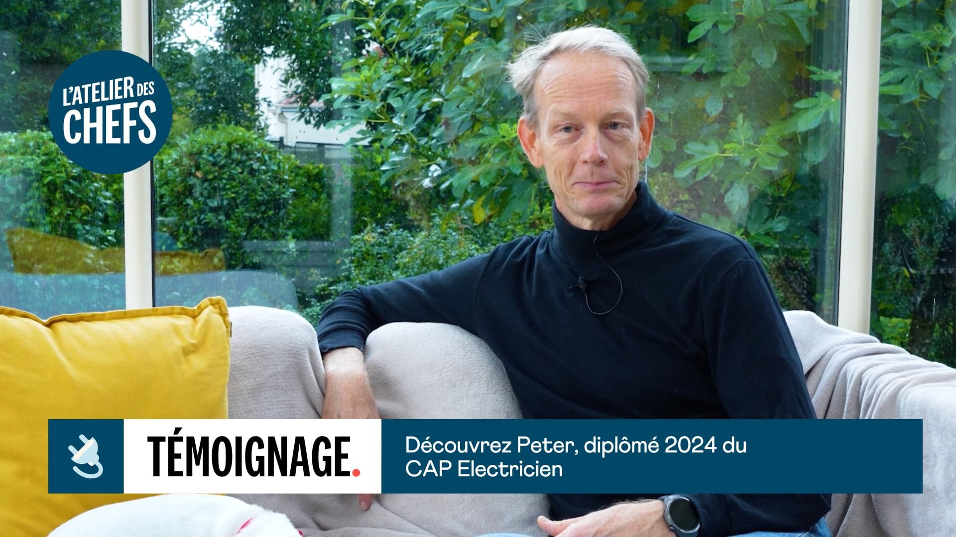 A la rencontre de Peter, diplômé du CAP Electricien 2024