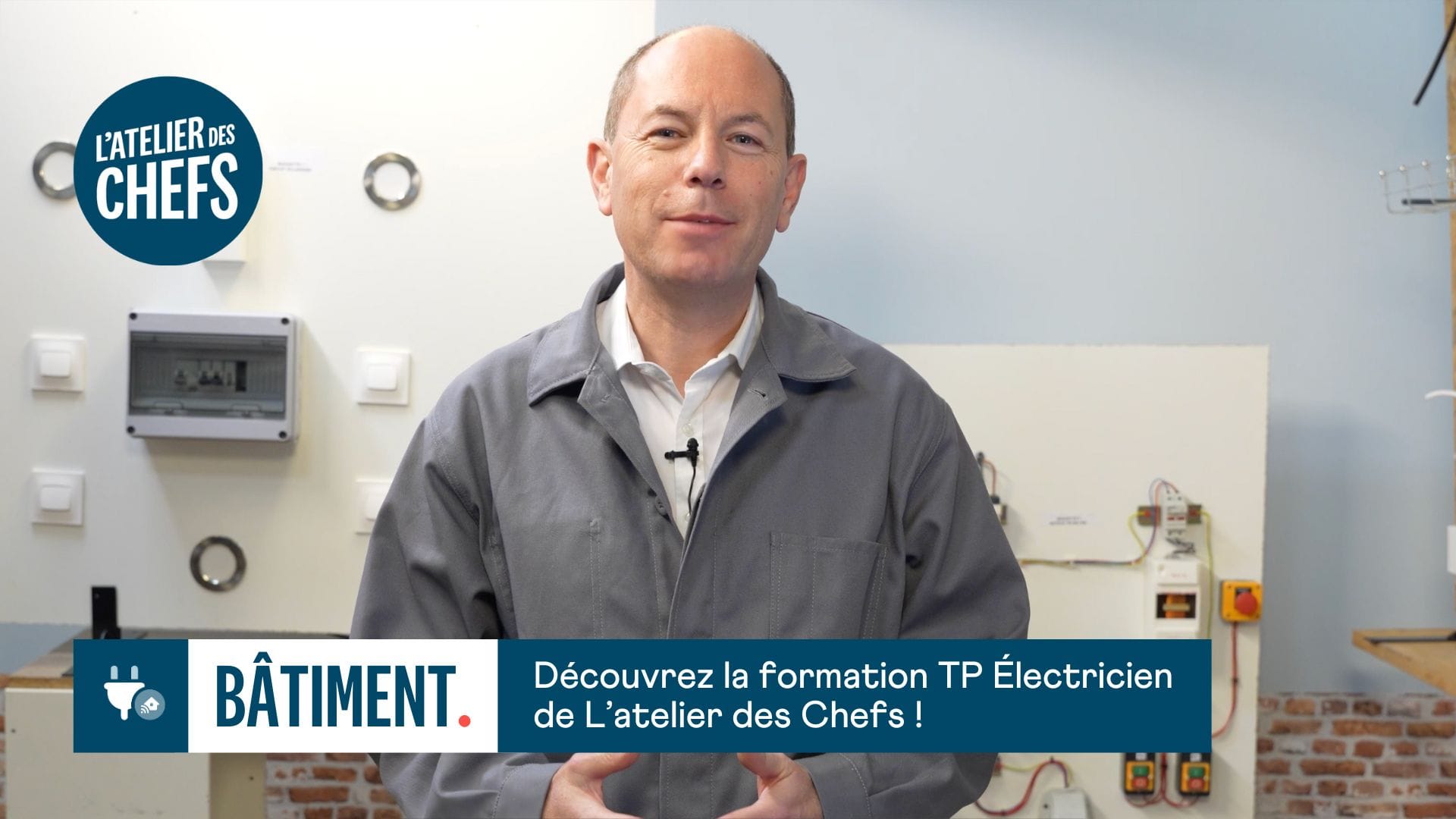 Présentation de la formation TP Electricien d'équipement du bâtiment