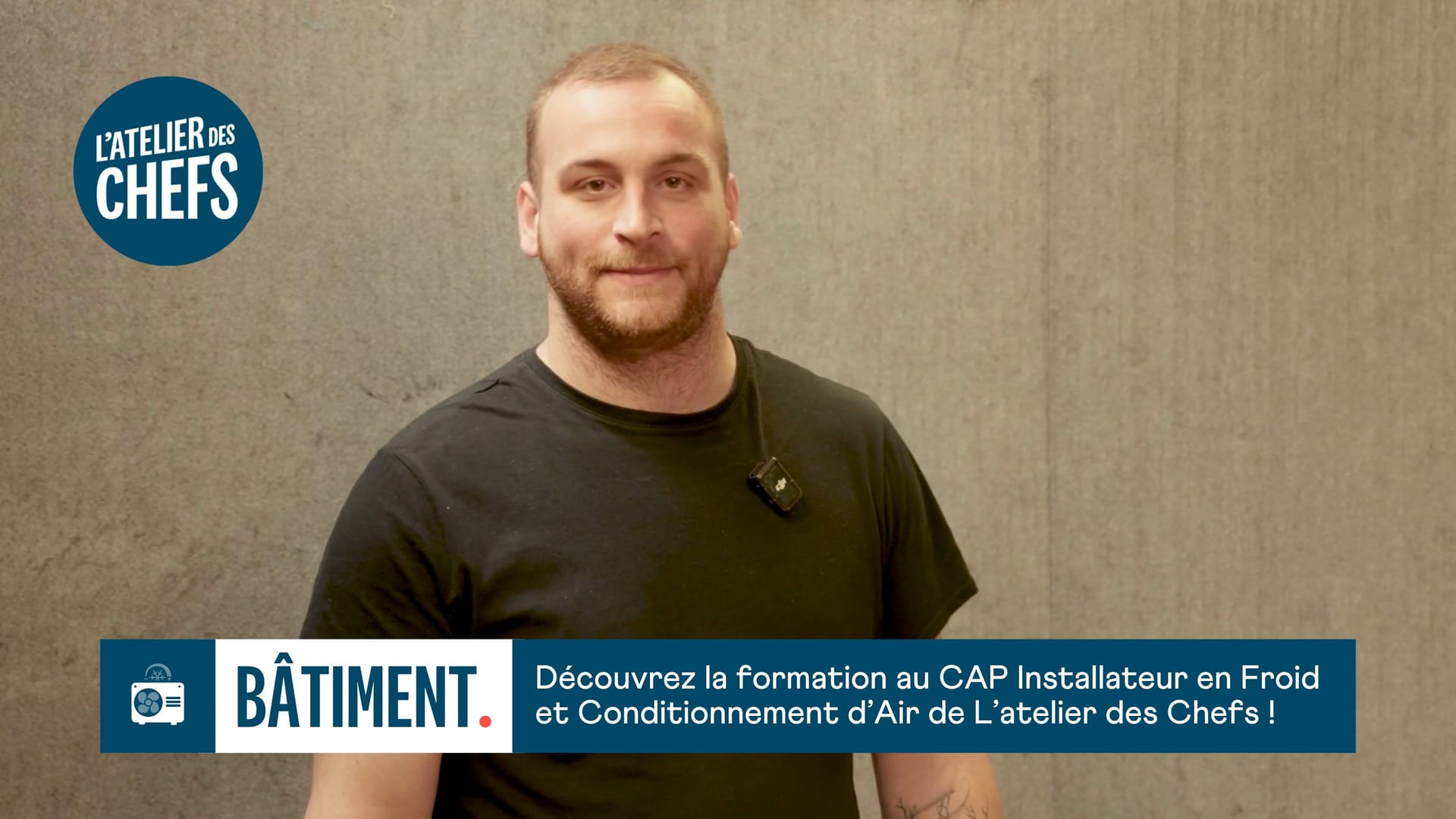 Rencontrez Adrien, notre expert du CAP Installateur en Froid et Conditionnement d'Air !