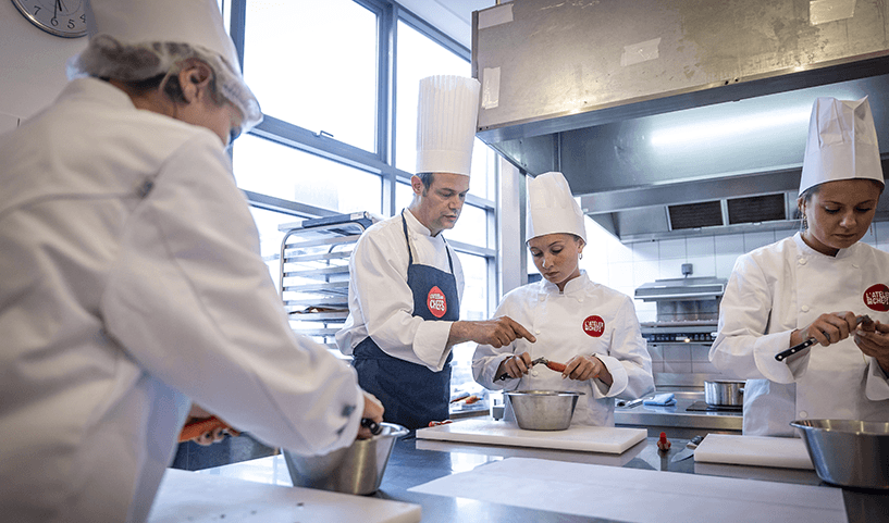 La formation présentielle Reconversion snacking de l'atelier des
Chefs”