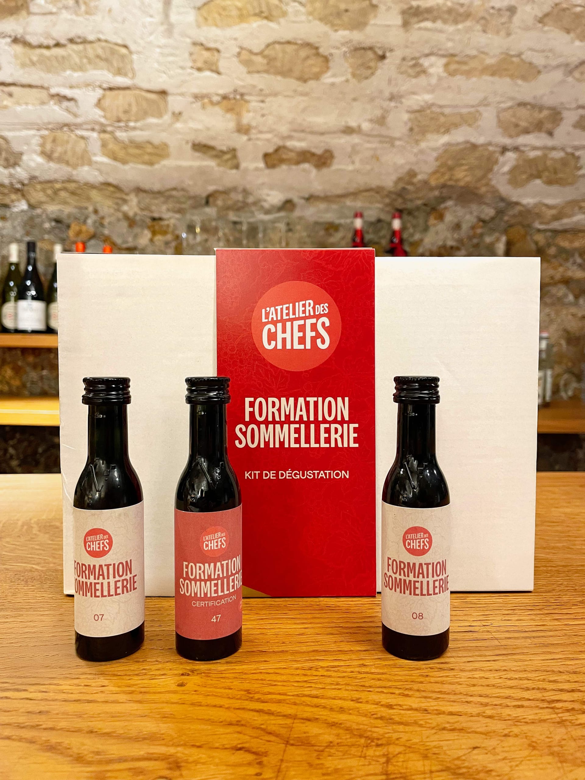 Un kit de 48 vinottes livrés chez vous