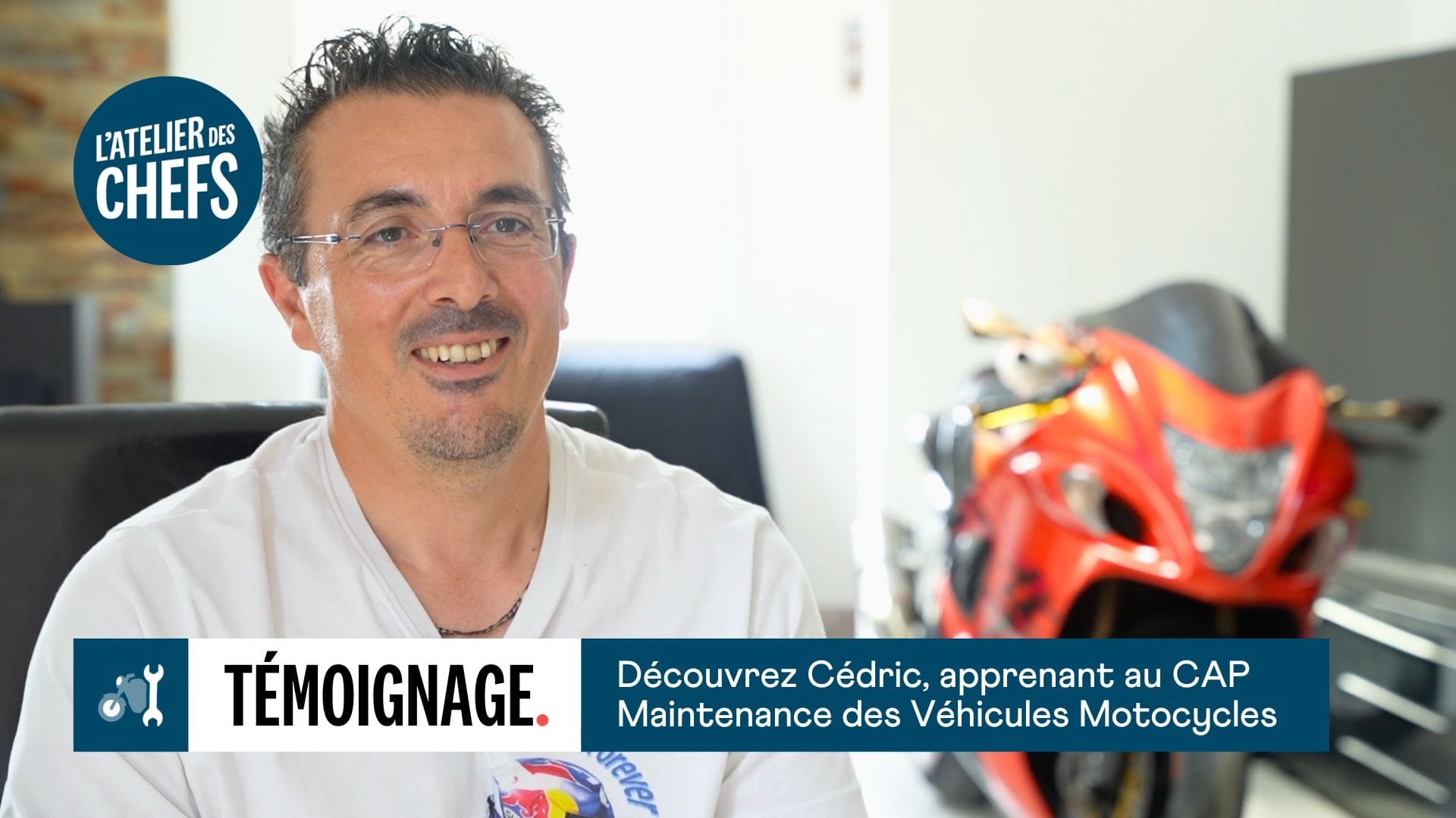 À la rencontre de Cédric, diplômé du CAP MVC 2024