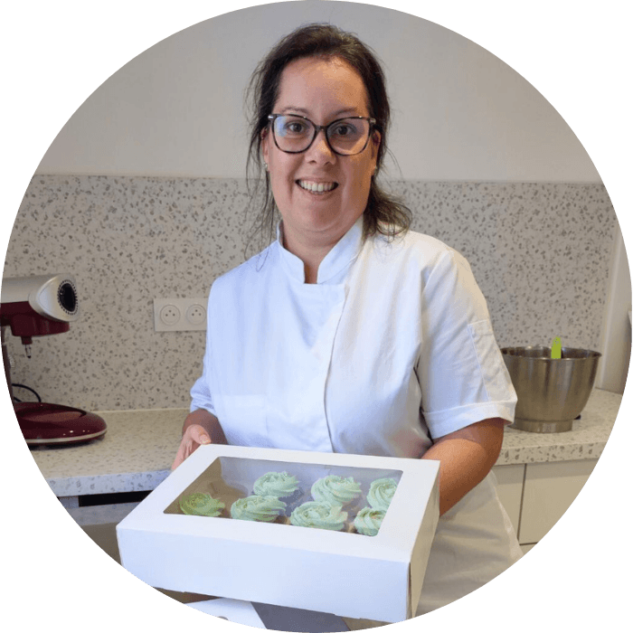 Aujourd’hui, je suis devenue pâtissière à temps plein, en auto-entrepreneuse, et je vis de cette passion