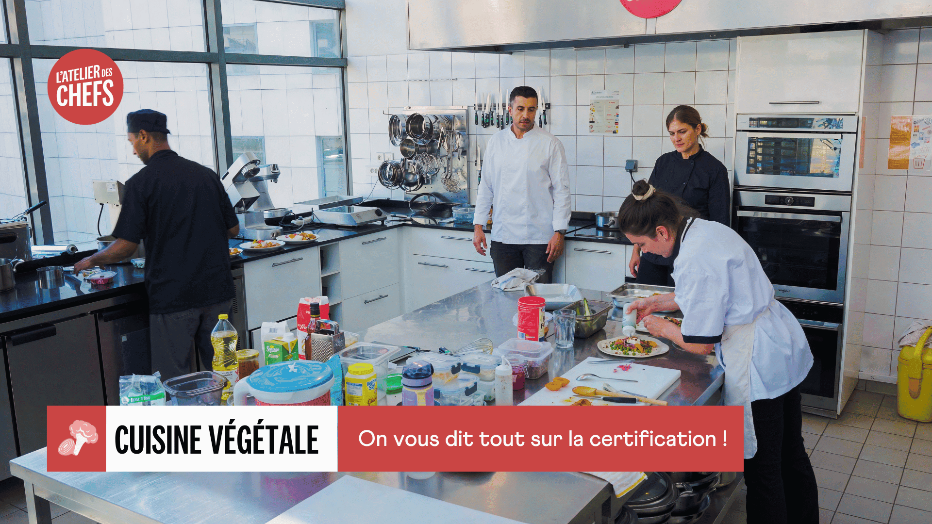 Découvrez la certification Cuisine Végétale de L'atelier des Chefs